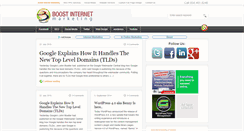 Desktop Screenshot of boostinternetmarketing.com